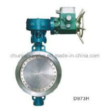 Multi-Layer Metal Hard Seal Wafer Pneumatic Butterfly Valve